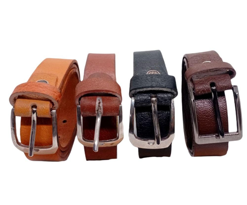 Black Premium Leather Kids Belt – For A Stylish Look For Every Occasion Comfortable And Fashionable Design