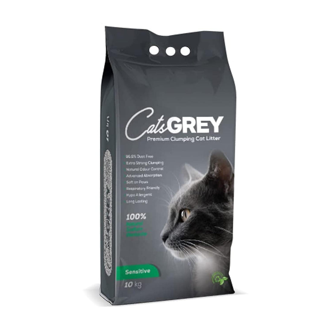 Cats Gray Sensitive crystallized sand 10 kg