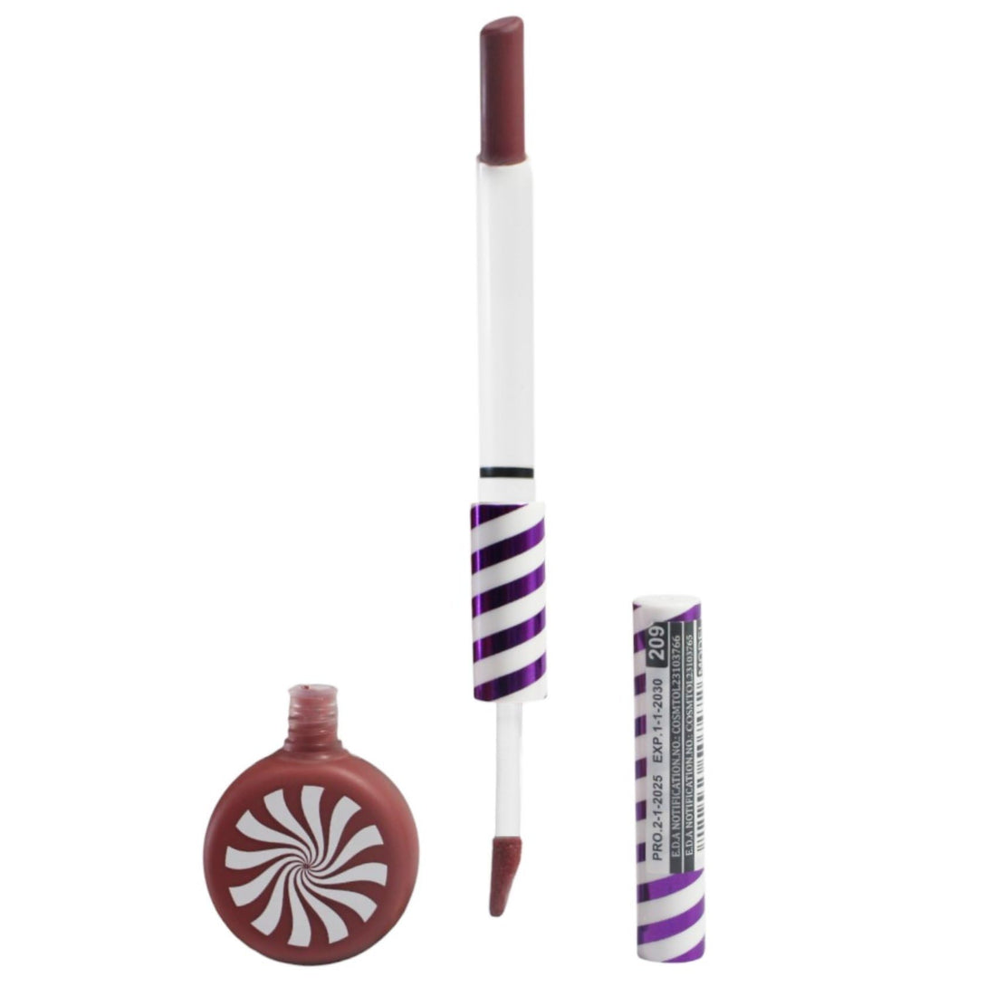 Might Cinema Double Side Lip Stick &Lip Gloss Lollipop-Shade Number 209