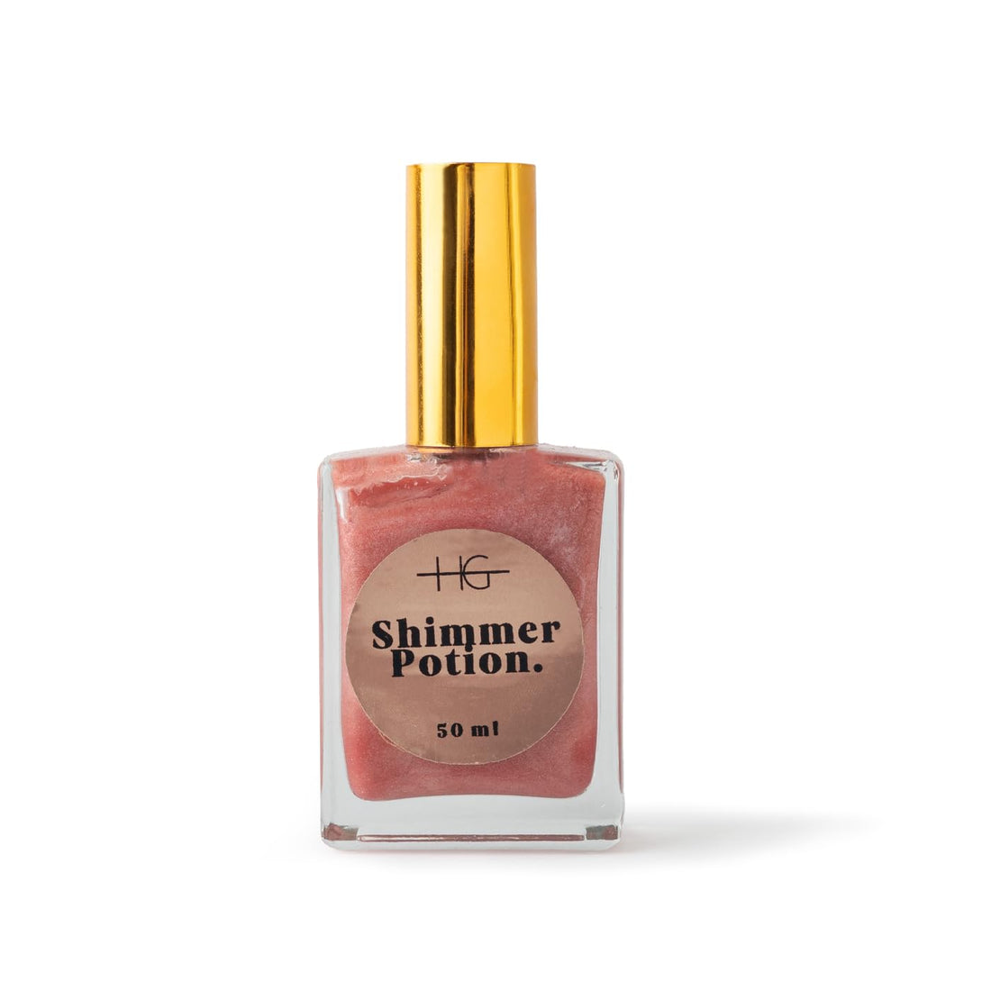 HG Shimmering Potion Body & Face Dry Oil – Sun-Kissed Rosé | Honey & 10 Botanical Oils | Hydrating Luminous Shimmer Oil | Non-Greasy Silky Glow | 50ml