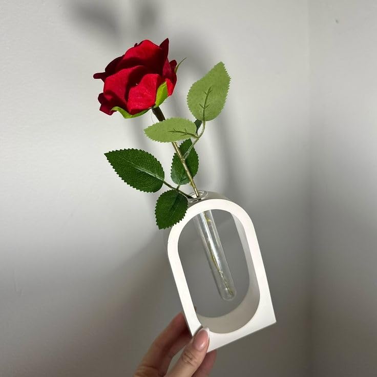 MacrameStore - Glass Decorative Vase - فازة ديكور بالزجاج