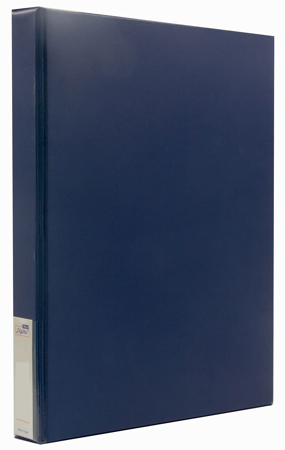 Digital a4 ring binder, 2 ring d shaped, 4 cm - navy blue