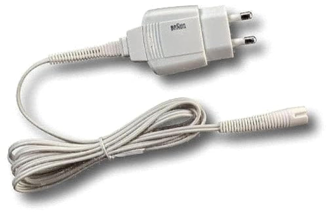 Braun Spare Parts - Braun 5210 Epilator Smart Plug Adaptor for Silk Epil 5, Silk Epil 7, Silk Epil 9 - White, Non-Retail Packaging, Packaging May Vary