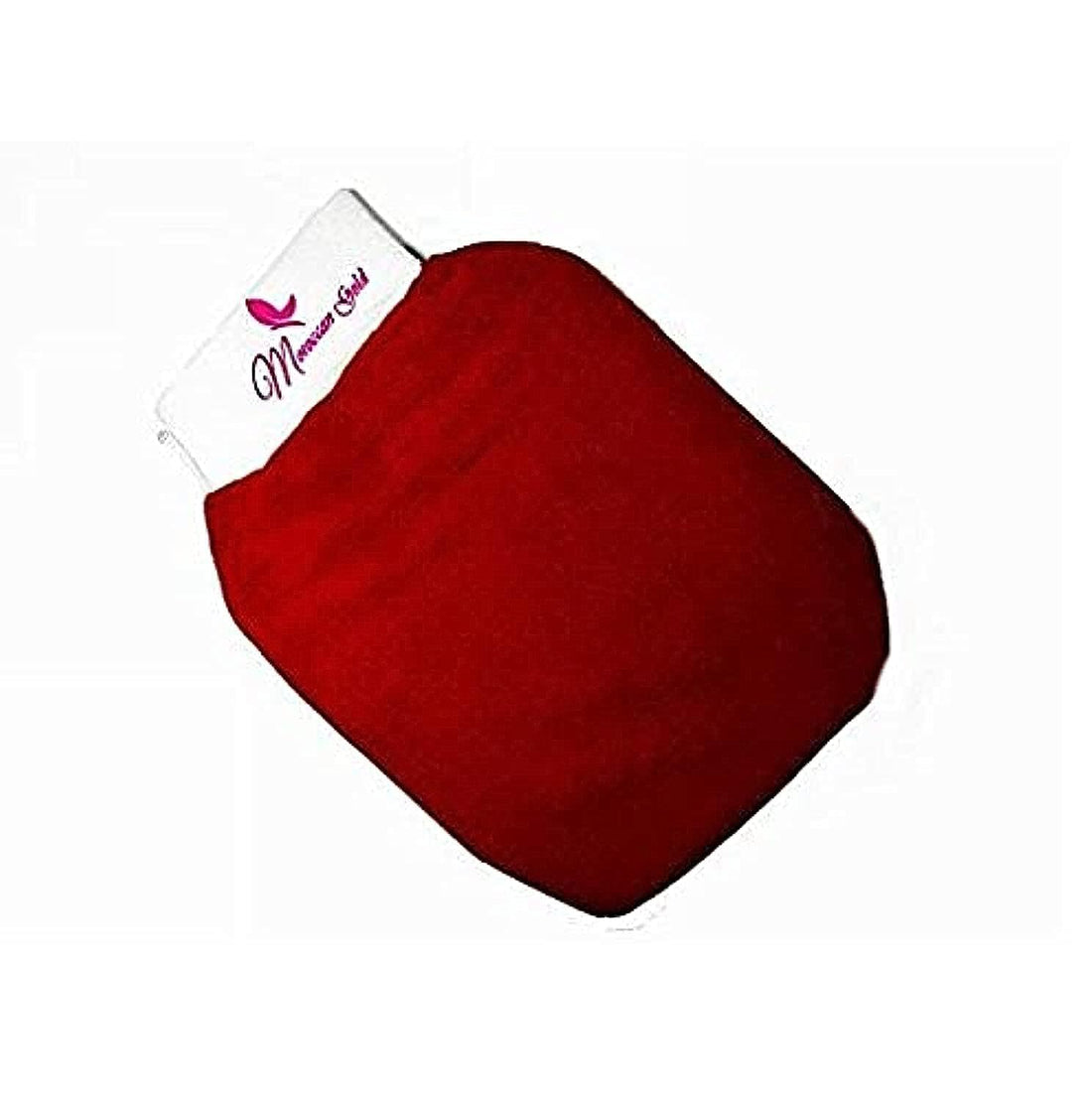 Moroccan loofah for skin rejuvenation - red color