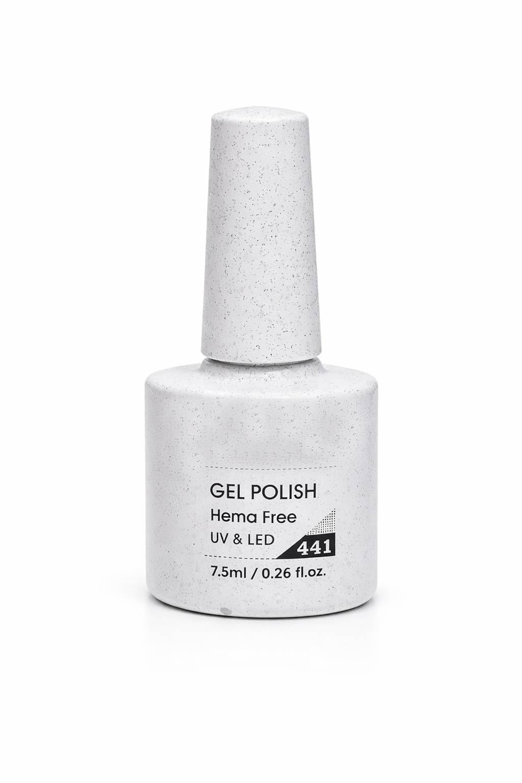 Glitter Gel Polish 7.5ml Clear Silver Iridescent Glitter Gel Nail Polish, Soft Shimmer High Gloss Finish, Soak Off UV LED for Nail Art DIY Manicure