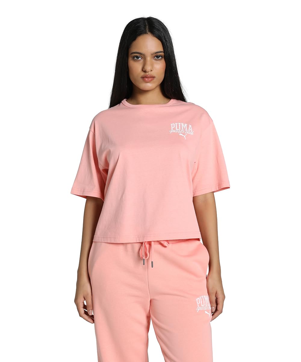 PUMA Womens CLASS Relaxed Crop Tee Classic (pack of 1)