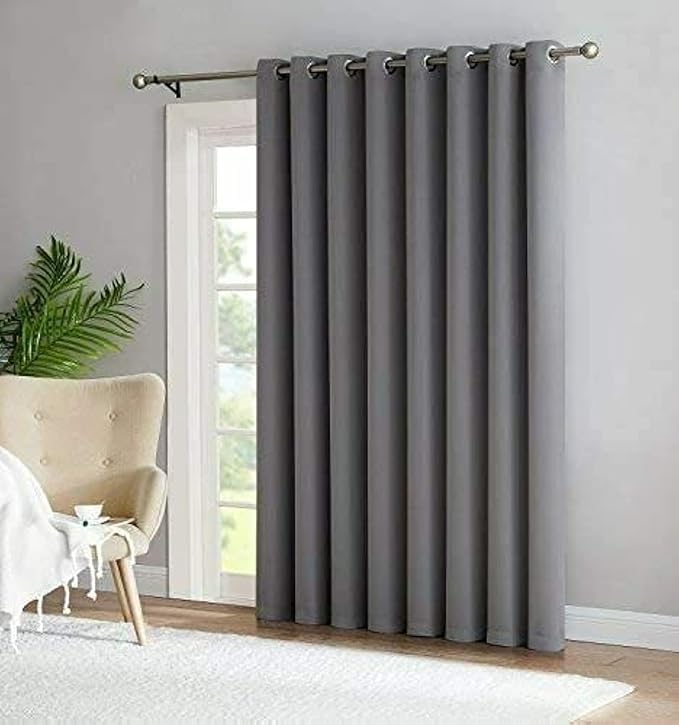 Premium Blackout Curtains - Thermal Insulated Room Darkening – Heavy Quality Fabric with Rust Resistant Steel Grommets – Perfect for Bedroom, Living Room