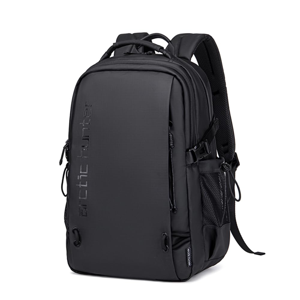 ah arctic hunter Backpack for Men Light-weight 15.6" Laptop Backpack Water-resistant Stylish Anti-theft 25L Laptop Bag 5 Compartment for Travel Business College and Daily Use