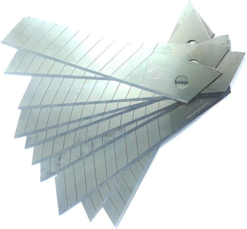 Stainless Steel Sharp Blades Stainless Steel Craft Cutting Knife - 10 Blades