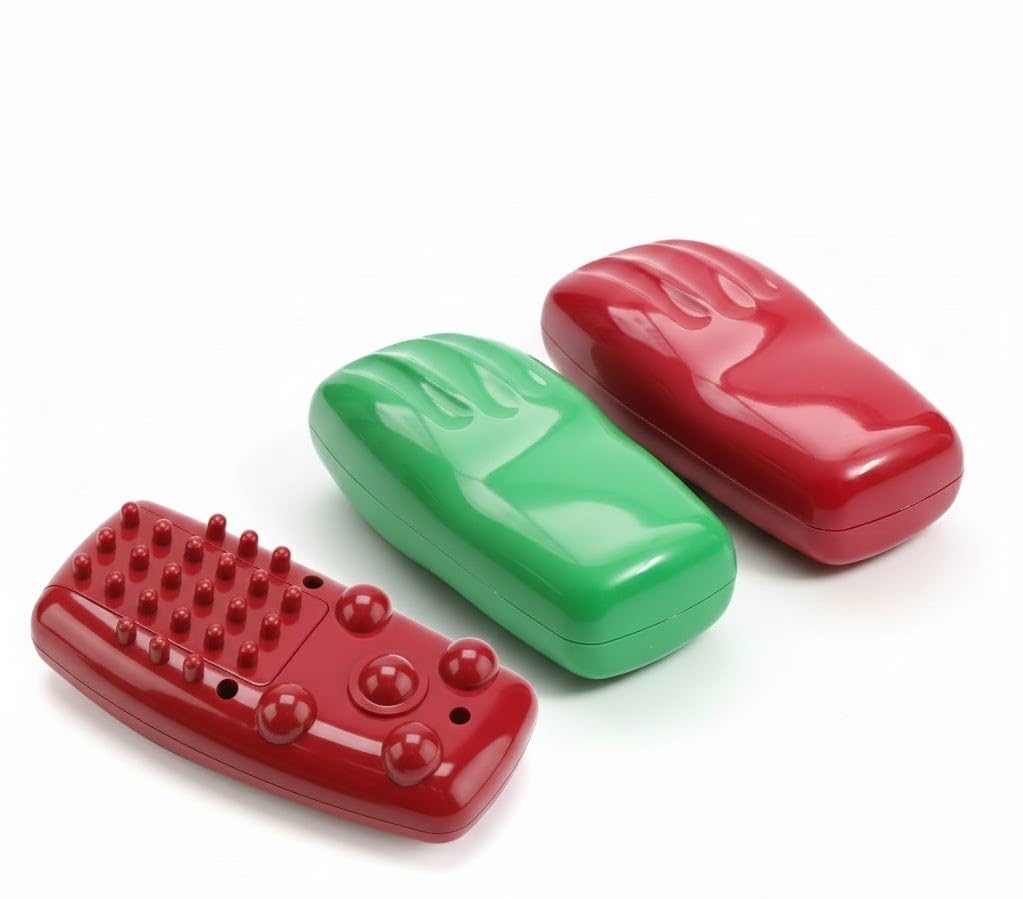 5 Heads Deep Tissue Massager for Back, Leg, Neck, Shoulder Pain Relief, Powerful Muscle Massager for Relaxation, Circulation, Home or Sports Use