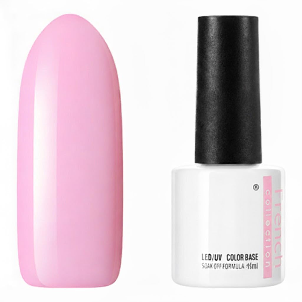 LED-UV-TOP COlOR BASE SOAK OFF FORMULA -Gel Polish Base and Top Coat Set Shiny Long Lasting Soak Off UV LED Gel Polish Base Coat Top Coat Matte - 15ml-F2