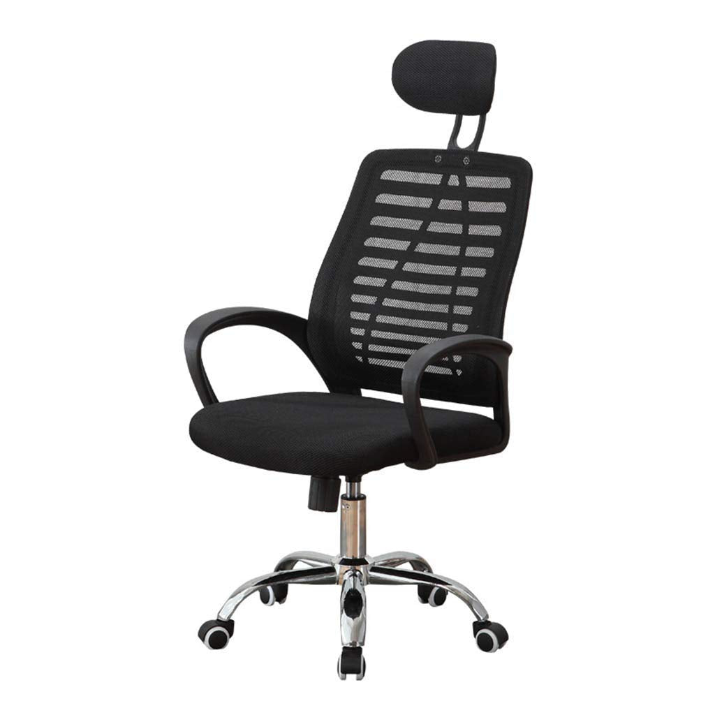 DJPP Bar Stool Swivel Chairs Computer Chair High Back Mesh Ergonomic Office Chair with Adjustable Headrest Armrest, 360 Degree Swivel Executive Computer Task Chair