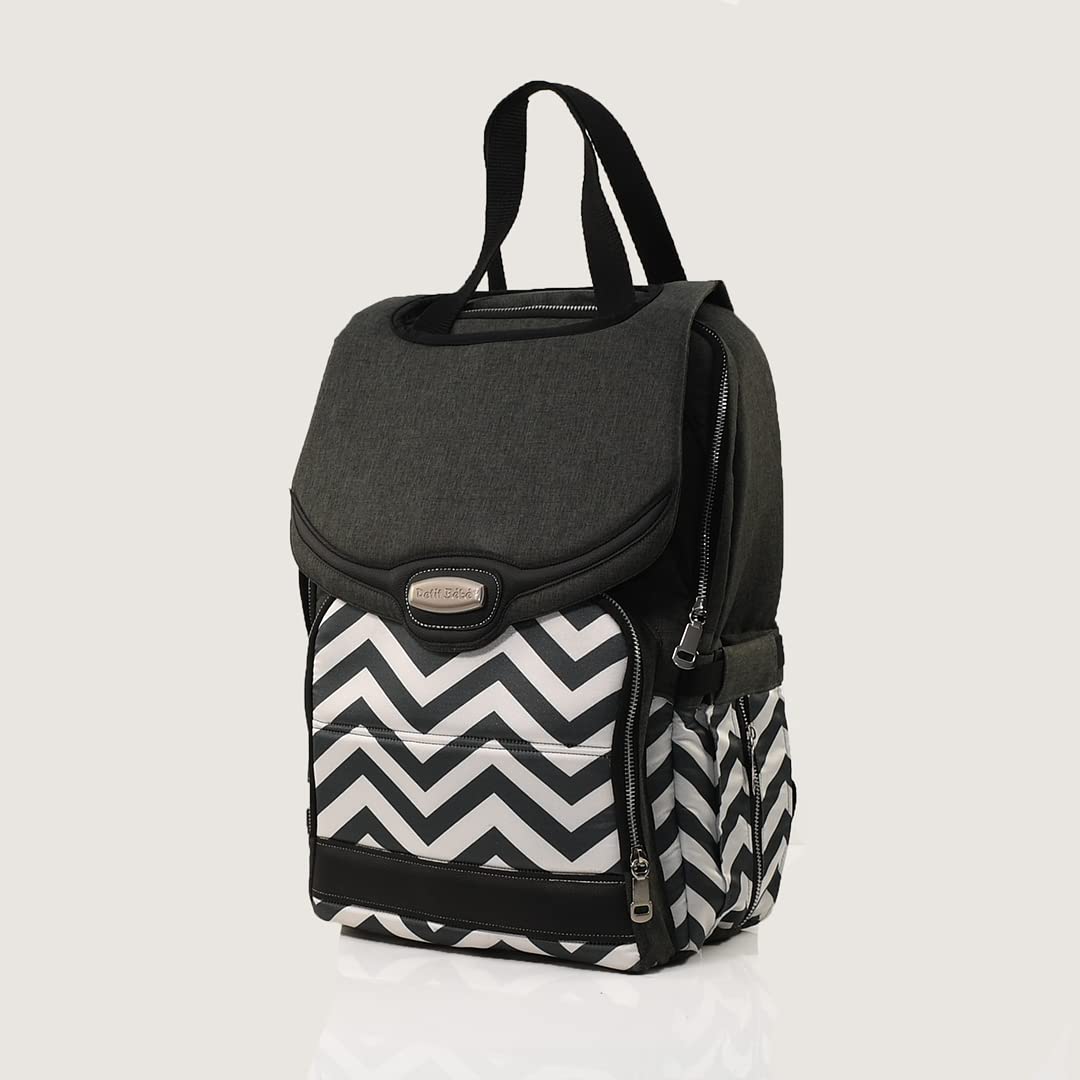 Petit Bebe Baby Diaper Bag Premium Formi Zigzag