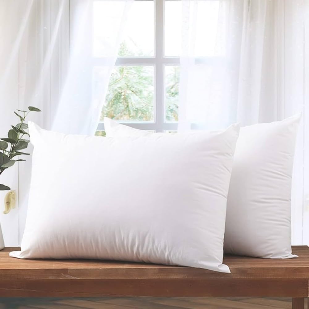 1000 gsm Double Knit Soft Fiber Pillow - 50 x 70 cm