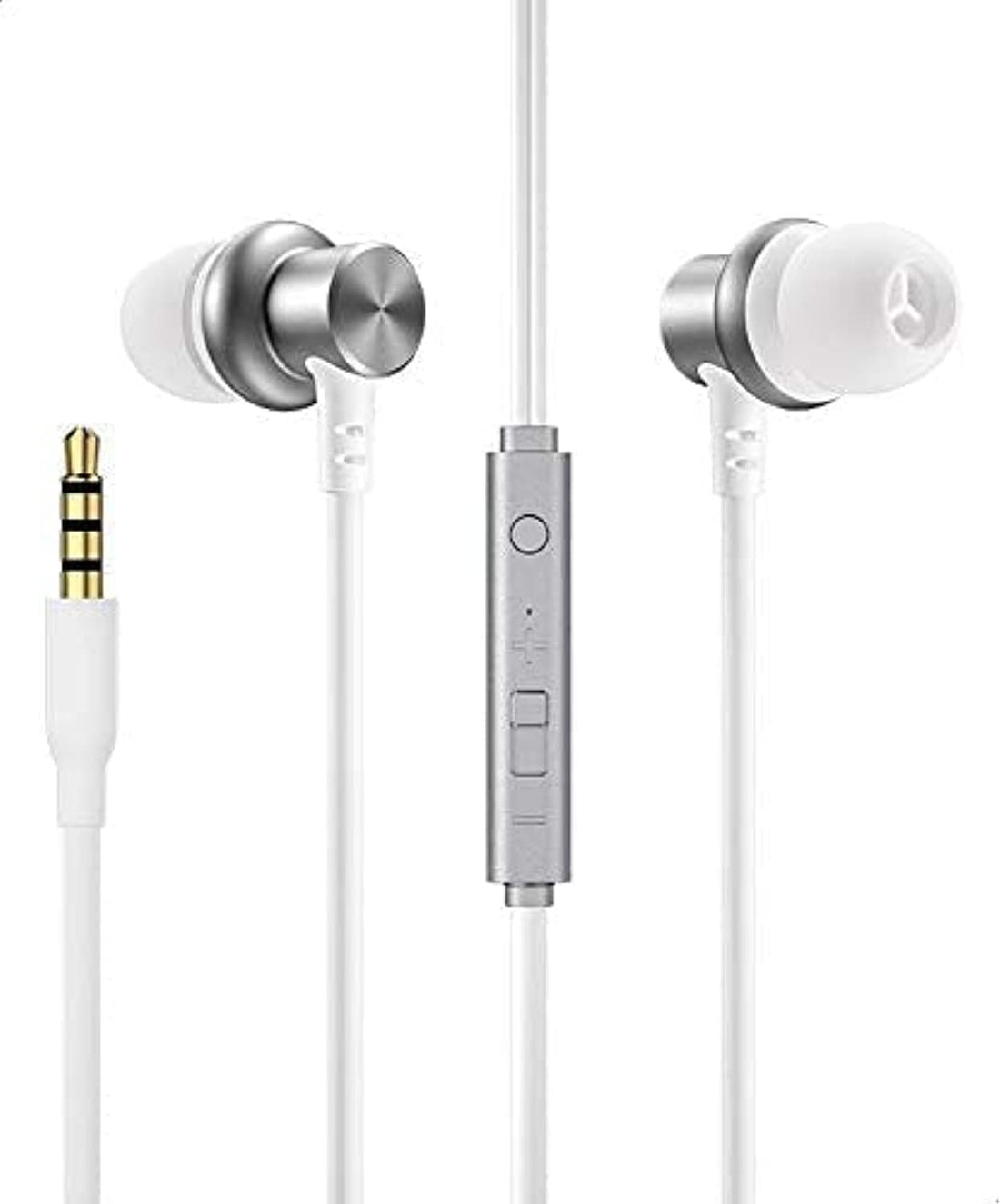 Joyroom JR-EL115 WiRed earphone - Silver Headphones Headset Wired