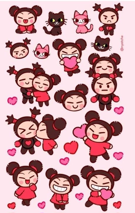 Anime cute kawaii sticker 42 Pucca