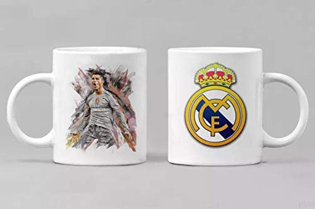 Real Madrid and ronaldo mug