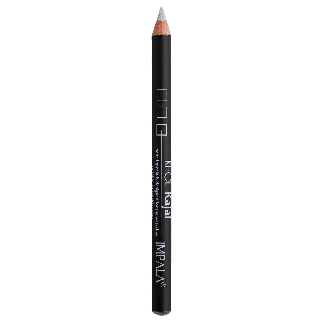 IMPALA - Waterproof Khol Eyeliner I Pencil Color 83 Silver | Eye Liner | Perfect Line, Intense Look | Water-Resistant and Long-Lasting Eyeliner | Soft and Creamy Formula | Eye Makeup