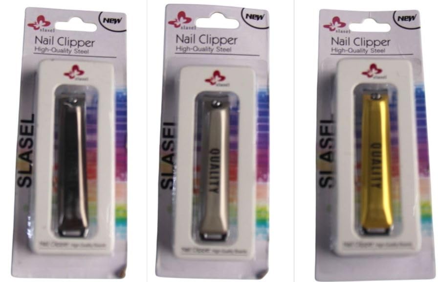 SLASEL Nail clippers,Brown,Silver,Gold,May be varied