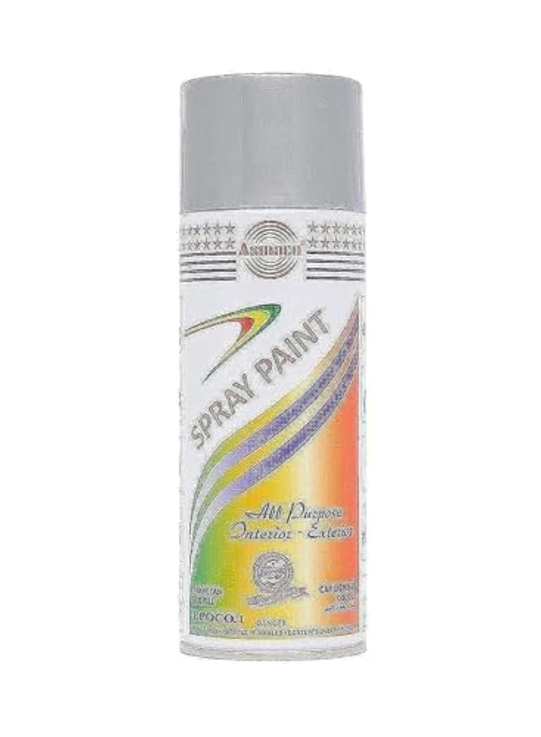 Asmaco All Purpose Spray Paint, Silver