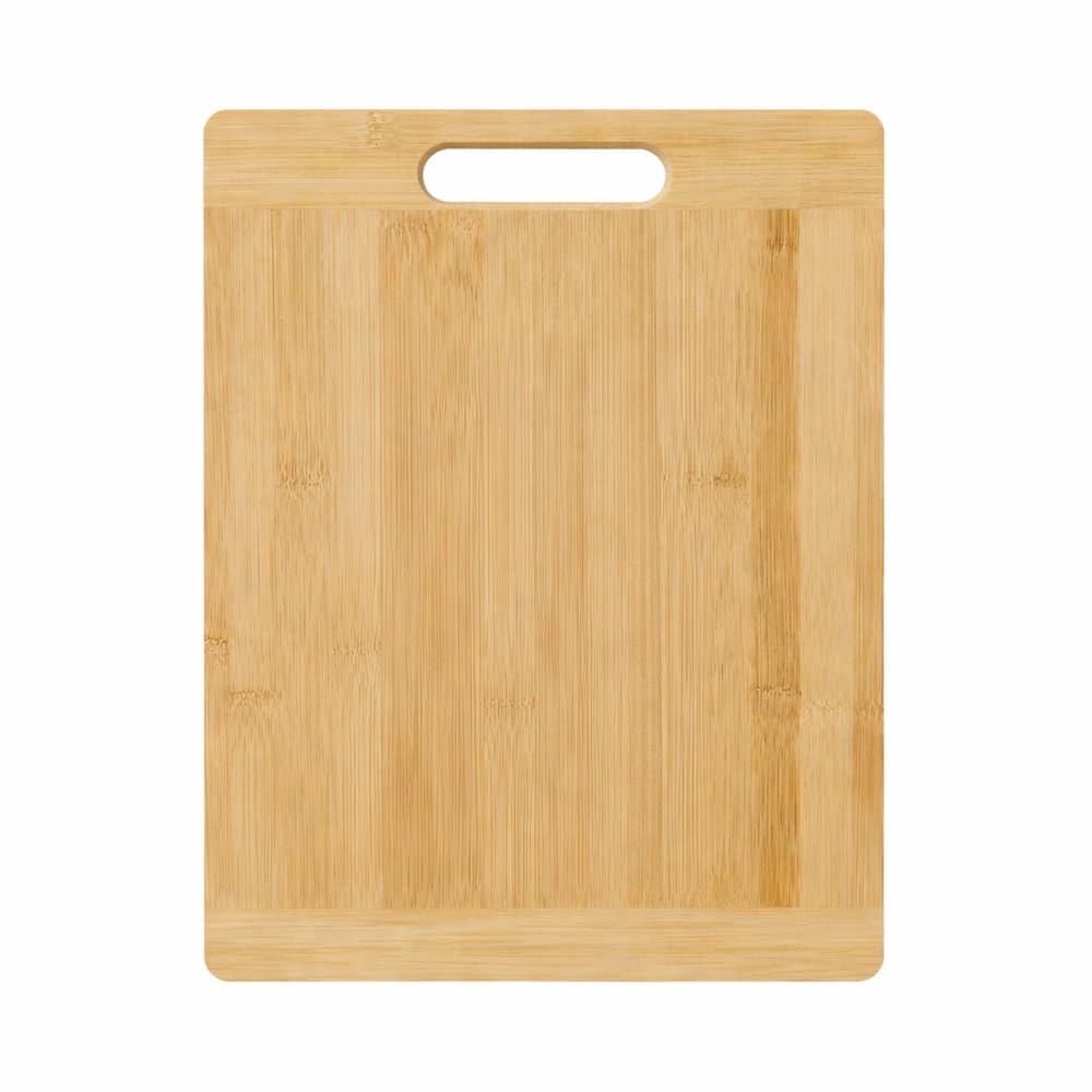Natural Bamboo Cutting Board with Handle - B-2636