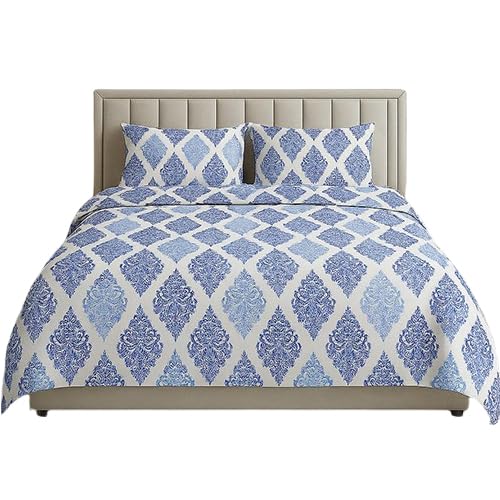 Flat bed sheet set 3pcs,220 * 235 cm + 2 Free Pillowcases, Royal design