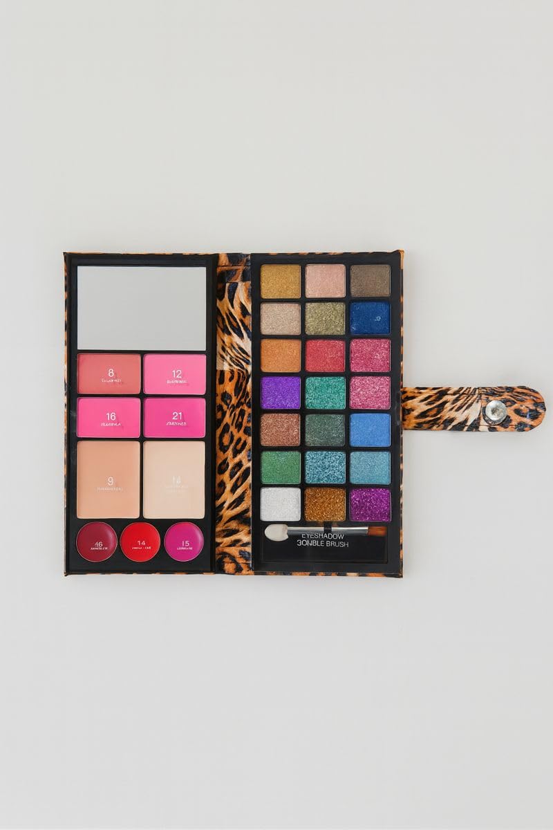 Beauty Tools (Complete Makeup Palette Compact and Practical Design, Perfect for Everyday Carry Shape 1)