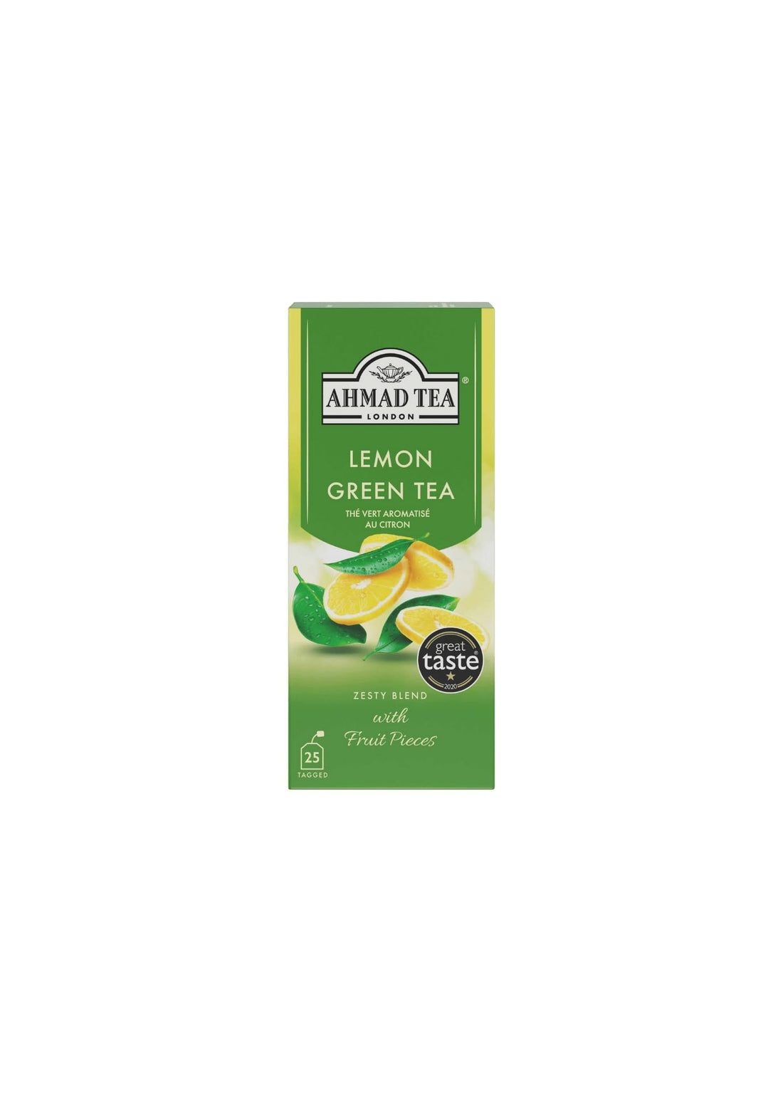 Ahmad Tea Green Tea With Lemon 25 Teabags