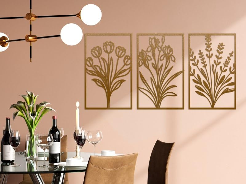 Spring Garden Trio Wood Wall Art