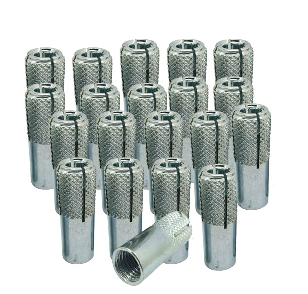 Fisher Akmon Galvanized Metal Stainless Steel Non-Rust Fastening Screws - Size 6mm - 20 Pieces - Kaber Egypt 2020