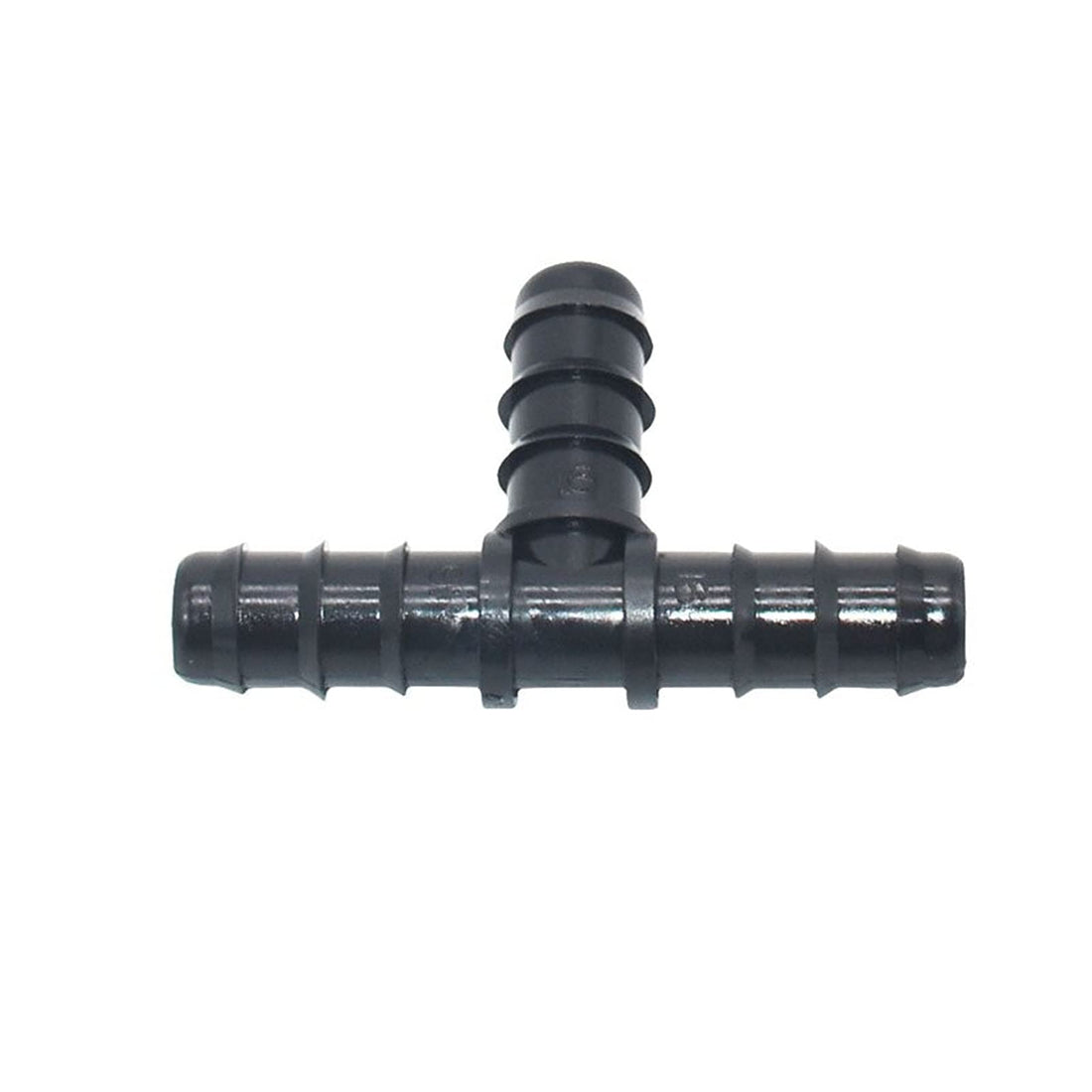 Xiaohu Kitchen Garden Hose Gardening Hose 16mm Three-Way Barb Connector 3 Loop 3 Way Gardening Irrigation Connector 1/2 Hose Water Separator 50 Pcs (Color : 16mm)