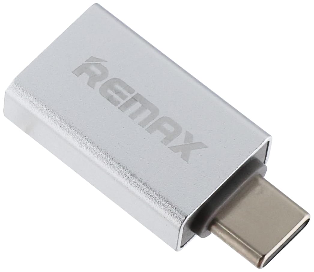 Remax Otg Type-C Adapter Available And Practical For Various Smart Phones - Silver