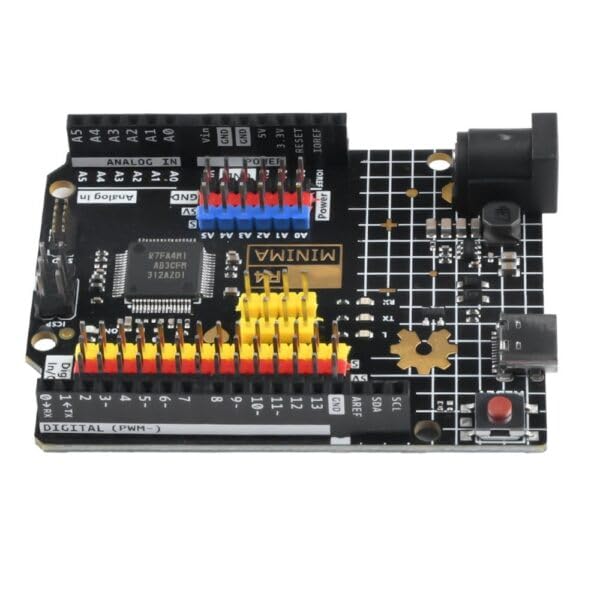 Uno R4 Board – Arduino UNO R4 Minima – Compatible with Arduino IDE