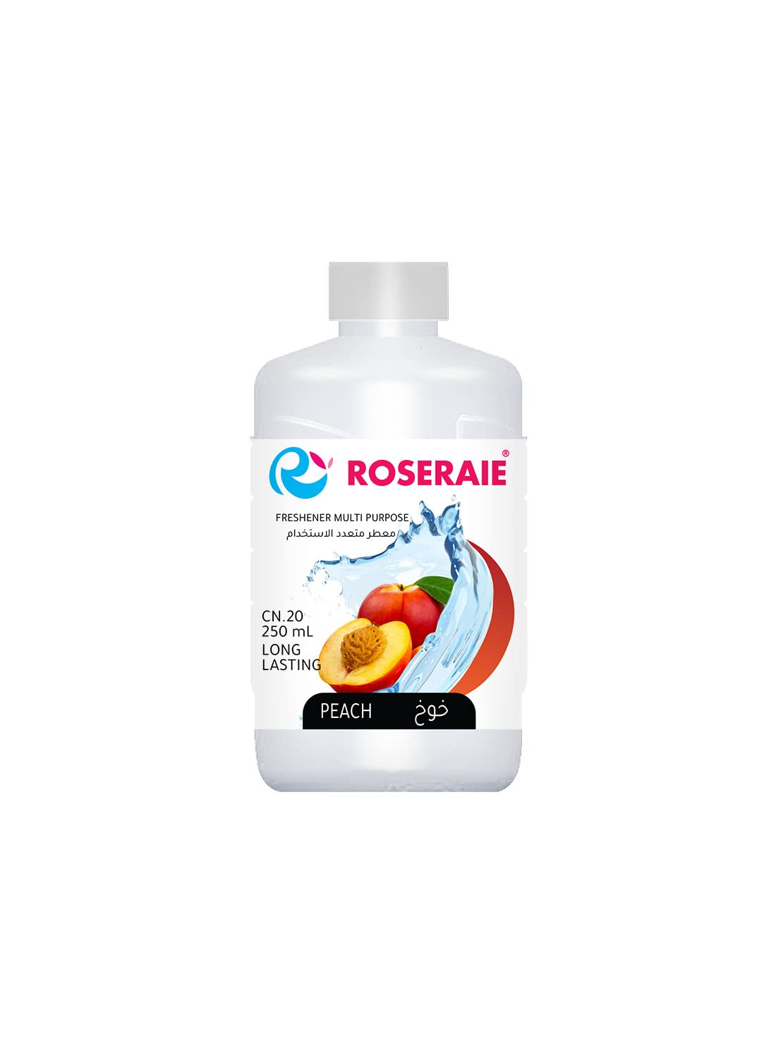 Roseraie Home Freshener Multi Purpose White CN20 Peach - 250ml