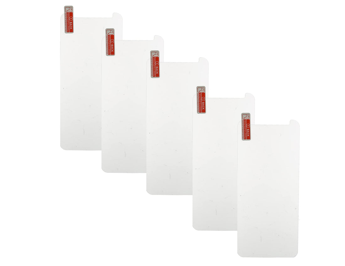 Tempered glass screen protector set of 5 pieces for xiaomi mi 6x - clear