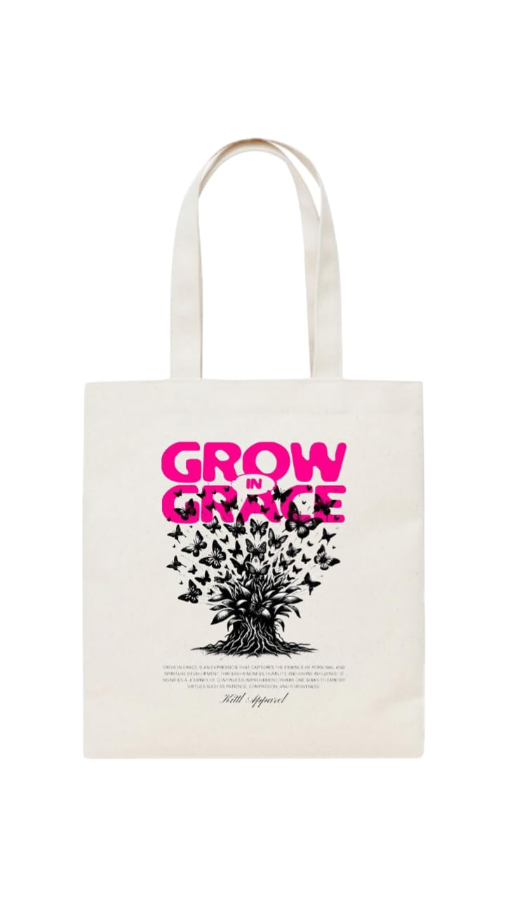Grow In Grace Tote bag White