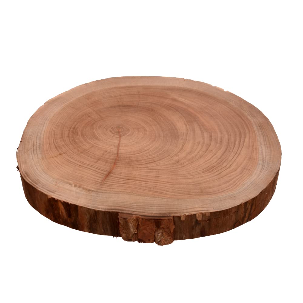 Wooden Tree Trunk Cutting Board, 35-40cm