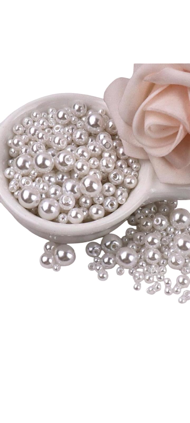 Pearl Beads 100pcs-White