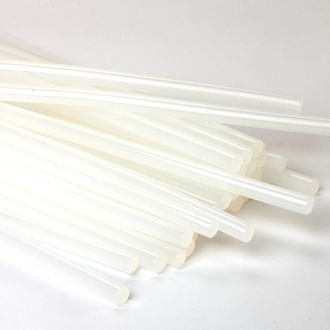Hot Glue Gun Sticks 11 * 200mm - Clear Adhesive Sticks for Trigger Style Hot Glue Gun - Thick and Thin - Transparent High Bond Strength for DIY, Crafts, Repairs (Thin - 50 pieces)