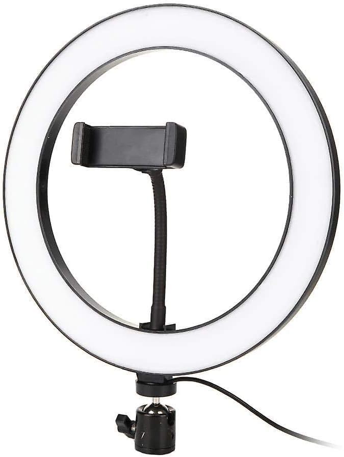 Ring Light with 3 Color Modes Dimmable Led photography, for YouTube, Photo-Shoot, Video Shoot, Live Stream, Makeup, Vlogging, Compatible with iPhone/Android & Cameras, 26cm (RING 26CM)