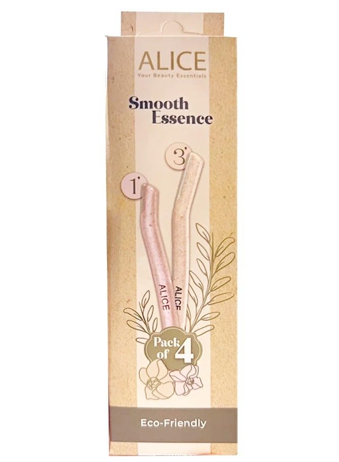 Smooth Essence Face Razor - 4 Pieces