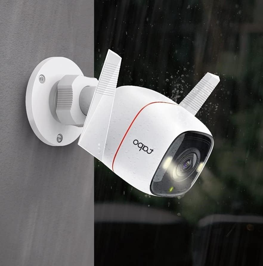 Tapo Tp.Link 2K Smart WiFi Security Camera, Color Night Vision, Night Light, Motion Detection, Voice Control