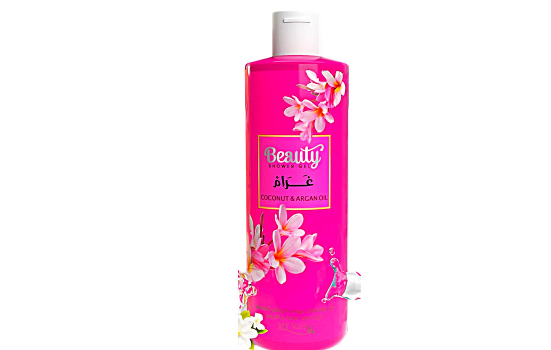Beauty Moisturizing Shower Gel with Coconut Oil & Argan 500ml (g)