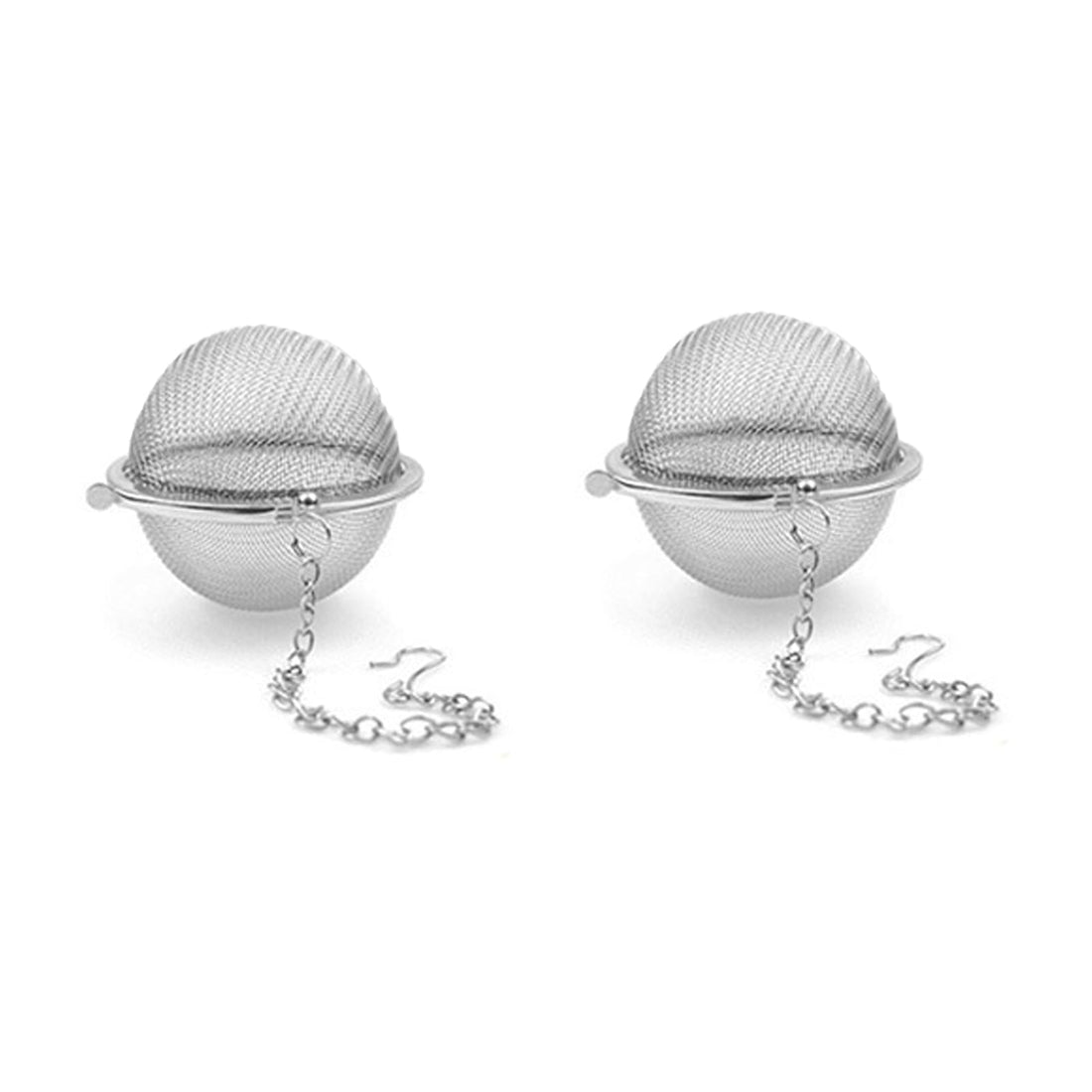 2PCS Premium Tea Infusers for Loose Leaf Tea - Upgraded Tea Strainers and Tea Balls for Flavoring Herbal Spices and Seasonings