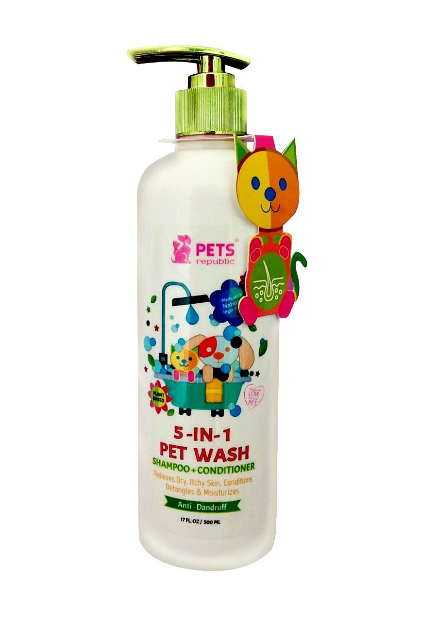 Pets Republic Shampoo 5 in 1 - pink