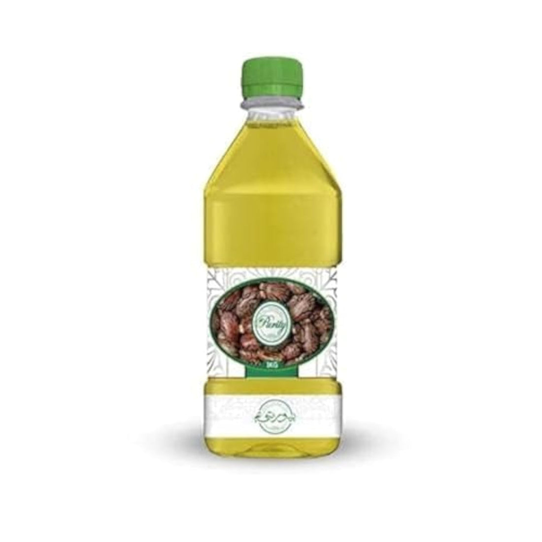 Purity - Cstor Oil Unrefined Cold Pressed Oil, 100% Pure Natural Boost Hair Growth Hexane Free 1 Liter
