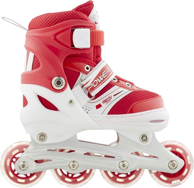 SMART FIT ® skate shoes for children small red and white 1.0 base box - 6222305608802