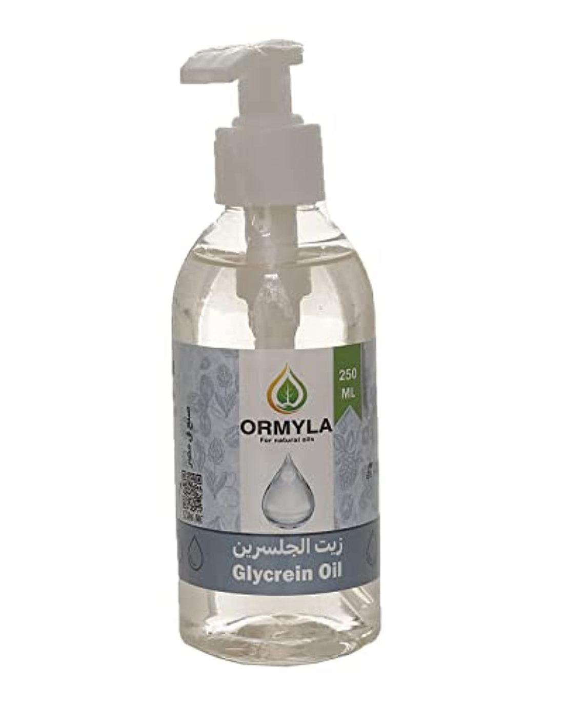 Ormyla Glycerin Oil Raw for Skin and Body, 250 ml