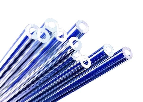 BP Medical Glass Tubes, 3mm Inner Diameter, 10 ml, Clear, for Use in Mercury Blood Pressure Monitors, Pack of 3