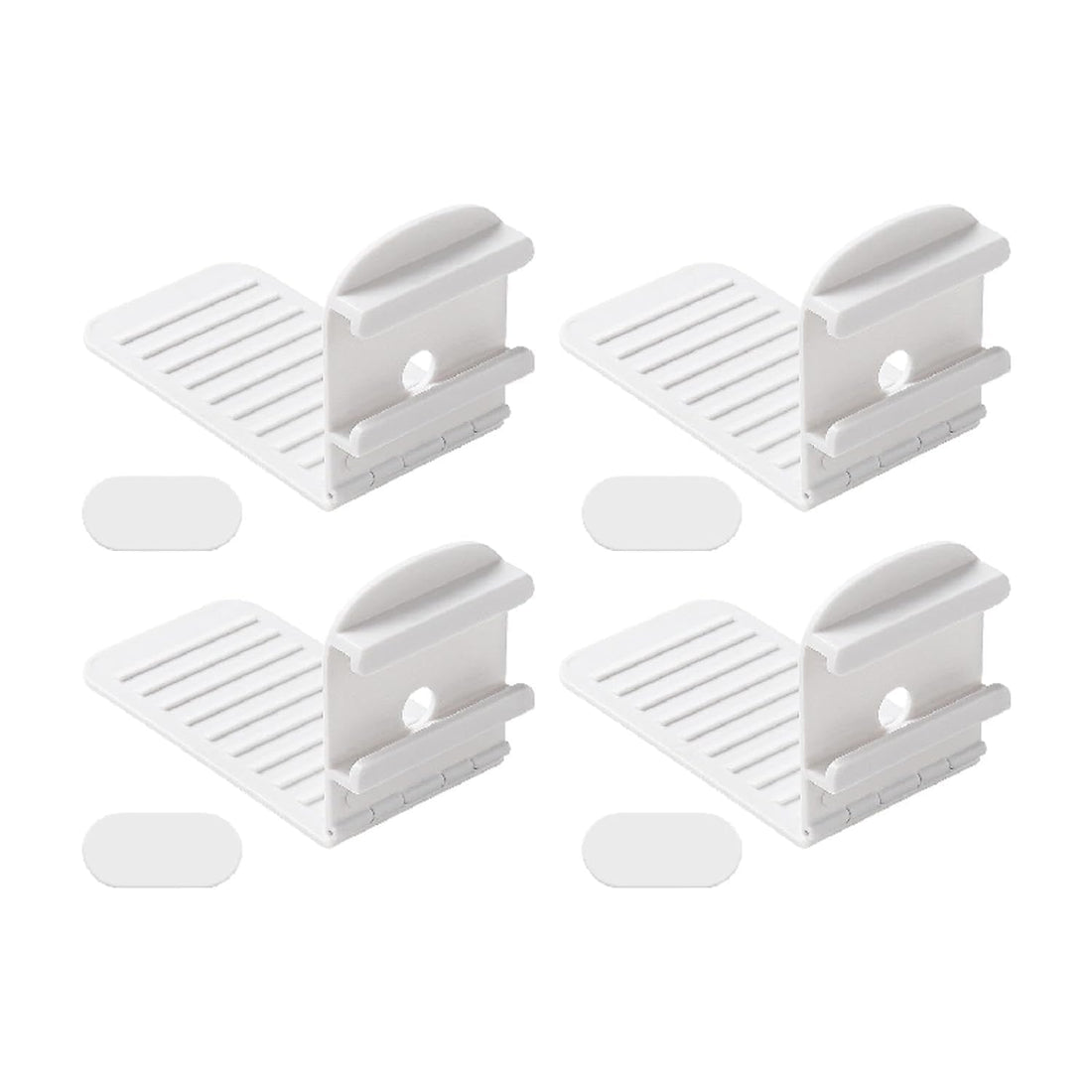 Corner Bed Sheet Clips - 4 Pack, Strong Non-Slip Fasteners for All Sizes, Easy to Install, Keep Sheet in Place